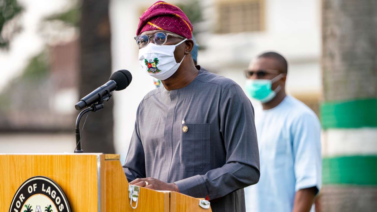 SANWO-OLU RAISES ALARM OVER NEW WAVE OF COVID-19 INFECTION, REACTIVATES RESTRICTIONS